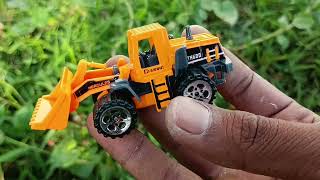 Diecast Toy Car Jeep Willy Police Car Lightning Mcqueen Tayo Little Bus Tractor Mixer Truck [upl. by Hanima982]