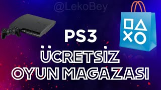 PS3 ÜCRETSİZ OYUN MAĞAZASI KURULUM REHBERİ [upl. by Theobald]