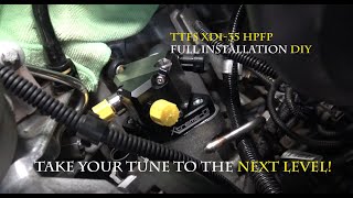 TuningTechFS XDI35 fuel pump install DIY for BMW F3X series [upl. by Arella114]