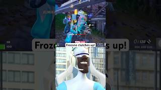 Frozone clutches up  fortnite theincredibles disney pixar fortniteclips gaming fortnitebr [upl. by Michi]