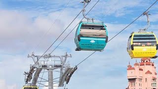 Disney Skyliner Adventure  Florida heat wave [upl. by Yetnom]