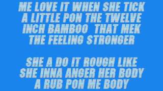 POPCAAN  NAUGHTY GIRL LYRICS follow DancehallLyrics [upl. by Syla795]