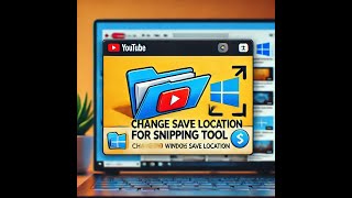 How to Change the Default Save Location for Snipping Tool Screenshots [upl. by Hernando]