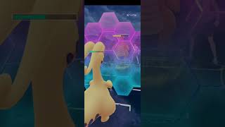 New shiny goodra vs dragonite pokemon go gbl league gblteam pokemongo [upl. by Irtimed]