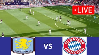 🔴Aston Villa VS Bayern Munich LIVE FOOTBALL MATCH I Aston Villa Football Live I Pes 21 Game [upl. by Pesvoh272]