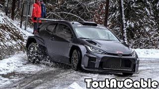 Test Rallye Monte Carlo 2024  Sami Pajari  Toyota GR Yaris Rally2 by ToutAuCable [upl. by Danby]