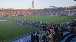 Yuri es recibido en el Toralín durante su homenaje [upl. by Kalmick]