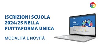 Iscrizioni scuola 202425 nella piattaforma unica modalità e novità [upl. by Mancino]