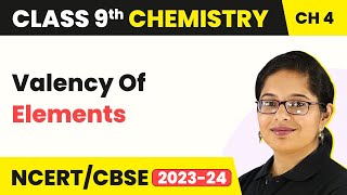 Valency Of Elements  Structure of an Atom  Class 9 Chemistry Chapter 4  202324 [upl. by Arnulfo]