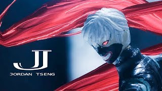 Kaneki vs Arima Tokyo Ghoul stop motion [upl. by Allerym]