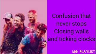 Coldplay  Clocks Lyrics [upl. by Riamu]