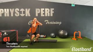 Exercise 17  Thrusters with Elastiband® English version [upl. by Akisey]