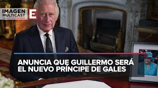 Carlos III da su primer mensaje como rey tras la muerte de Isabel II [upl. by Dorreg]