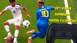 ÇİFT VURUŞ SOMBRERO MARSİLYA DÖNÜŞÜ NASIL YAPILIR  EFOOTBALL 2022 PS5 [upl. by Figueroa]