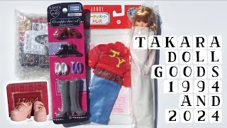 Takara Doll Goods 1994 and 2024 Otonappo and Gachapon Shoes and Jenny Coordinate Dress [upl. by Dione]