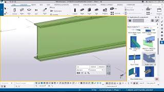 TEKLA STRUCTURE 2022 SESSION TRICK1 BASIC [upl. by Martha]