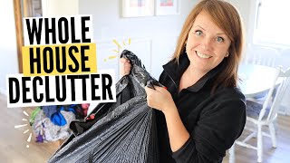 WHOLE House Declutter amp Clean with Me [upl. by Emory331]