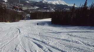 Peak 6  Breckenridge Ski Resort In Colorado  12252013 [upl. by Isyad]