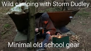 Wild camping with Storm Dudley [upl. by Noxin]