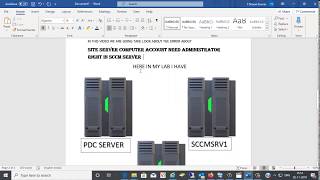 Site Server Computer Account Need Administrator Right in SCCM Server [upl. by Garnes]