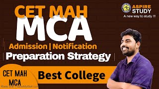 CET MAH MCA 2024 Preparation with Strategy  Notification  Admit Card  Aspire Study Topper Result [upl. by Aneelehs475]