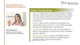 Alice Baverstock  DEFRA  UK government perspectives [upl. by Ioves369]