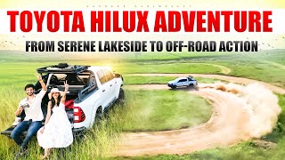 Toyota HILUX Adventure  From Serene Lakeside to OffRoad Action  Sandeep Nadimpalli  Telugu [upl. by Ilenna915]