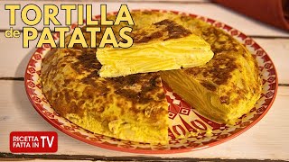 TORTILLA DE PATATAS 🥔🧅 di Benedetta Rossi  Ricetta TV Fatto in Casa per Voi [upl. by Quiteria522]