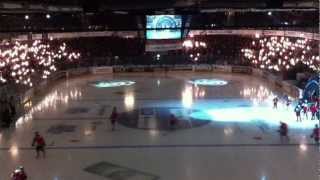 Indløb til Aalborg Pirates vs Frederikshavn White Hawks 28 december 2012 [upl. by Shah]