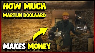 How Much Martijn Doolaard Makes Money On YouTube 2023 [upl. by Goldsmith]