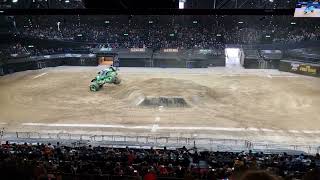 Grave Digger Freestyle 2024 Zürich Switzerland im Hallenstadion MonsterJam [upl. by Adriena635]