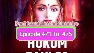 Hukum Rani sa episode 471 to 475 pocket FM story audiobook pocketfm lovestory [upl. by Eiknarf]