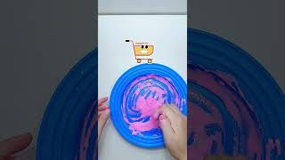 Ternyata gini cara bikin slime clay slimevideo shorts [upl. by Hadley]