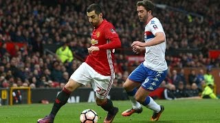 Henrikh Mkhitaryan GOAL Manchester United vs Wigan 29⁄01⁄2017 [upl. by Guild324]