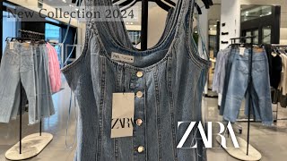 💖ZARA WOMEN’S NEW💞SUMMER COLLECTION JULY 2024  NEW IN ZARA HAUL 2024💋🏝️ [upl. by Hesler713]