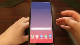 Galaxy Note 9  Resetting the Network Settings [upl. by Lias]