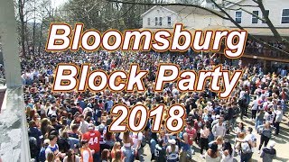 Official Bloomsburg Block Party Video 2018 [upl. by Aillimac961]