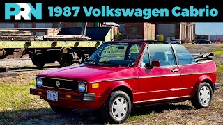 Why the Volkswagen Cabriolet is Everyones Favourite Convertible  1987 Volkswagen Cabrio Review [upl. by Garlaand]