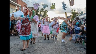 VIDEO International Pierogi Fest Parade [upl. by Ralleigh]