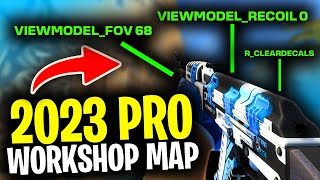 BEST WORKSHOP MAP TO RANK UP IN CSGO 2023 PRO CONFIG GENERATOR [upl. by Samanthia]