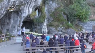 Chapelet du 4 janvier 2022 à Lourdes [upl. by Kirsteni]