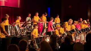 Panergy youth steel drum band from Telfs Austria performing on 18324 Turn it up and dance [upl. by Dekow]