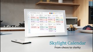 Skylight Calendar  The smart touchscreen calendar amp organizer making family life more manageable [upl. by Singleton]