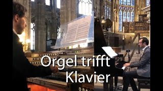 Orgel trifft Klavier 4  KirchenMusikOnline [upl. by Naasar]