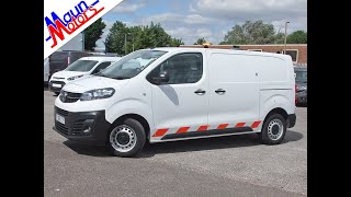 Vauxhall Vivaro 2900 15 Turbo D 100PS SampS L1H1 Euro 6 with AIR CON amp VAN RACKING  2019 quot69quot reg [upl. by Currie]