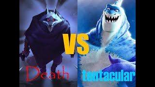 Death Vs TentacularpusssinbootsthelastwishRumbleDeathtentacularWwedreamworks [upl. by Landre]