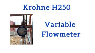 krohneh250  variable flowmeter  Rotameter  liquidsampgases  sapinstruments [upl. by Luane]