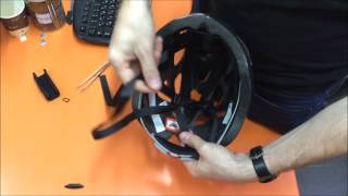 How to replace the helmet strap clip [upl. by Nyar]