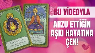 BU VİDEOYLA ARZU ETTİĞİN AŞKI HAYATINA ÇEK DİŞİL ENERJİ FREKANSINI YÜKSELT MUCİZELER SENİNLE [upl. by Lightfoot]