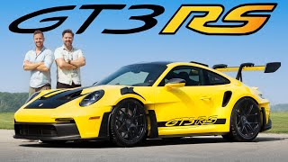 2023 Porsche 911 GT3 RS Review  On Another Level  INSANE Lap Time [upl. by Laroc]